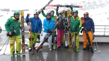 Skitest 2014 Retenbachgletscher SÃ¶lden